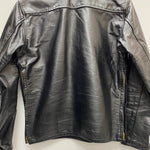 【曜日割引対象外】 ヴィンテージ vintage 70's Taubers レザープルオーバーシャツ ジャケット ブラック 38サイズ 201MT-4460 VB