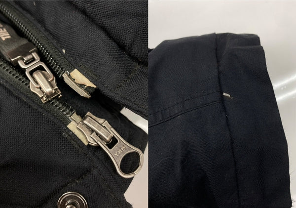 ザノースフェイス THE NORTH FACE MCMURDO PARKA マクマード パーカ HyVent ダブルジップ フード ファー アウトドア アウター ジャケット 黒 ジャケット ロゴ ブラック XLサイズ 104MT-1866