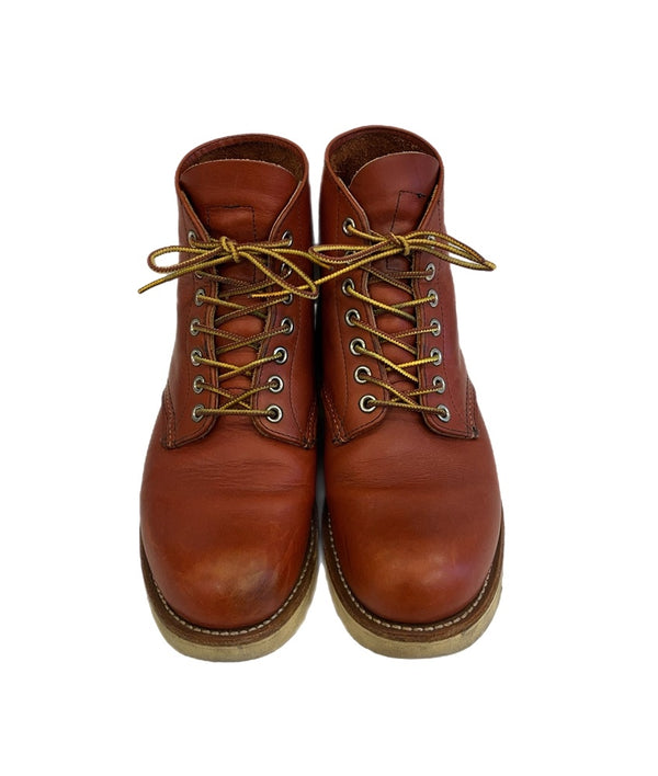 レッドウィング RED WING 6-inch Classic Round アイリッシュセッター ブーツ 茶 8166 メンズ靴 ブーツ ワーク ブラウン 25.5cm 101sh-2346