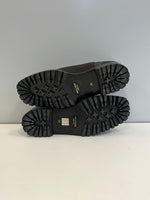 コムデギャルソン COMME des GARCONS HOMME PLUS オムプリュス パッチワークレザーサイドゴアブーツ 黒 メンズ靴 ブーツ サイドゴア ブラック 26cm 101sh-2278