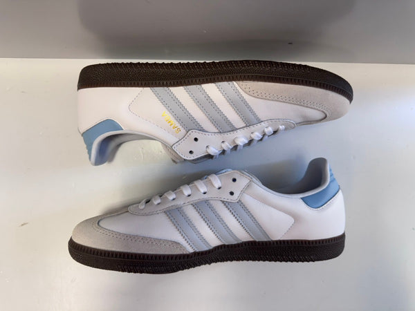 アディダス adidas Originals Samba OG Halo Blue アディダスオリジナルス サンバ OG "ハローブルー" ID2055 レディース靴 スニーカー ホワイト 24.5cm 101sh-1805