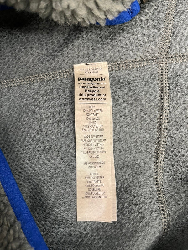 パタゴニア PATAGONIA Classic Retro-X Vest クラッシック レトロX ベスト  フリースベスト 23048 ベスト グレー Mサイズ 101MT-5009