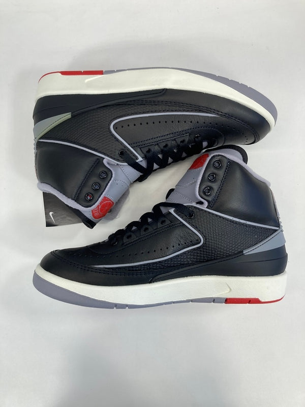 ジョーダン JORDAN NIKE AIR JORDAN 2 RETRO (GS) ナイキ エアジョーダン2 レトロ  DQ8562-001 レディース靴 スニーカー ブラック 24cm 101sh-1932