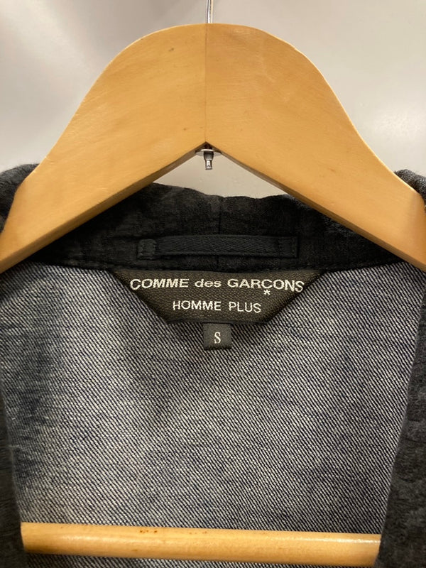 コムデギャルソン COMME des GARCONS HOMME PLUS デカダンス期 ドッキングジャケット ジャケット ブラック Sサイズ 101MT-3210