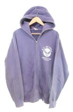 バズリクソンズ BUZZ RICKSON'S PEANUTS SNOOPY フルジップパーカー 茄子紺 ピーナッツ スヌーピー セパレートポケット セパポケ パープル Lサイズ 103MT-2829