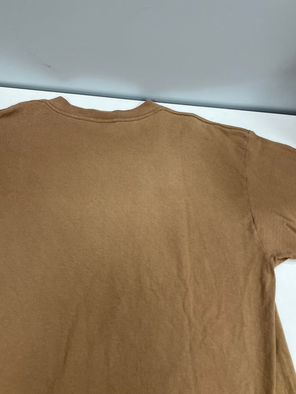 シンプルスケート Simple Skate 90's 90年代 TULTEX OLD SKATE オーバルロゴ プリントT Vintage ヴィンテージ XL Tシャツ ブラウン LLサイズ 101MT-4441