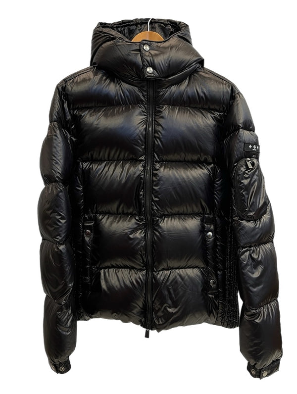 タトラス TATRAS 2WAY DOWN JACKET ダウンジャケット 黒 フード取り外し可 MTAT20A4562-D サイズ04 ジャケット ブラック 101MT-4546