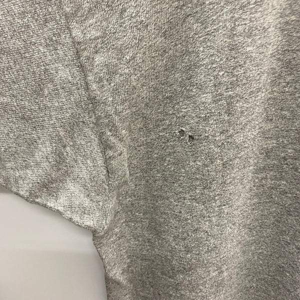 【曜日割引対象外】 チャンピオン Champion 70's 80's バータグ 完全目無し 無地 ブランク Tシャツ グレー Xlサイズ 201MT-4289 VB