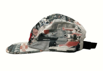 シュプリーム SUPREME 19SS GRAND PRIX CAMP CAP グラン プリ キャンプ キャップ フォト 帽子 ハット 帽子 メンズ帽子 キャップ 総柄 マルチカラー フリーサイズ 104H-29