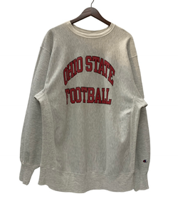 【曜日割引対象外】 チャンピオン Champion 90's REVERSE WEAVE メキシコ製 OHIO STATE FOOTBALL スウェット グレー XXLサイズ 201MT-2910 VB