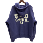 スタンダードカリフォルニア STANDARD CALIFORNIA SD Logo After Hood スウェット 後付パーカー パーカ ネイビー XLサイズ 201MT-4359