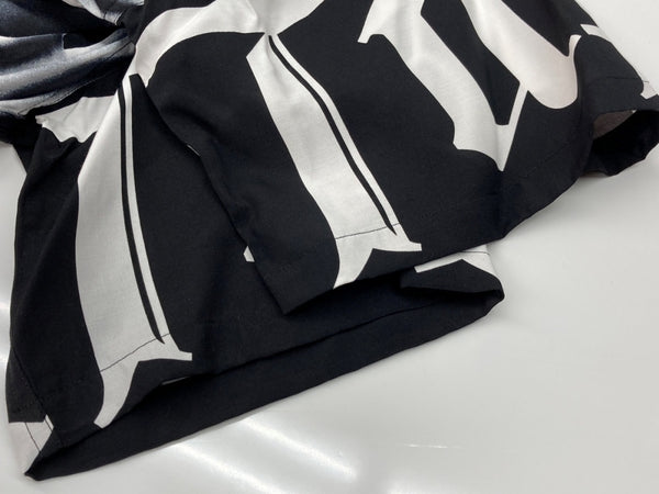 ワコマリア WACKO MARIA 23SS 2PAC HAWAIIAN SHART ハワイアン レーヨン シャツ 黒 半袖シャツ 総柄 ブラック Lサイズ 104MT-1644