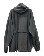 タム Tamme 23AW COLD WEATHER SWEAT HOODIE コールド ウェザー フーディ パーカー 加工 ボタン 黒 23A0132 サイズ 3 パーカ 無地 ブラック 104MT-1659