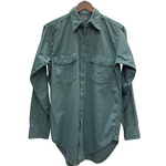 【曜日割引対象外】 ヴィンテージ vintage 40's MONTGOMERY WARD PIONEER DU-ALLS 長袖シャツ ブルー 15サイズ 201MT-4503 VB