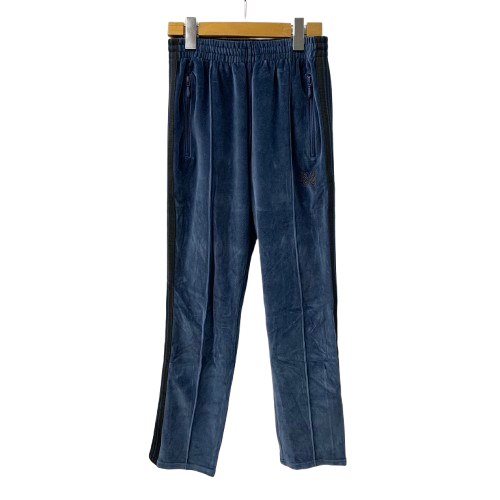 ニードルス Needles NARROW TRACK PANT C/PE VELOUR NS253 ボトムスその他 ブルー 201LB-114