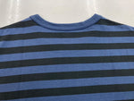 ヒューマンメイド Human Made Striped L/S T-Shirt ストライプ ロング スリーブ Tシャツ クルーネック ロンT 青 ロンT 刺繍 ブルー XLサイズ 104MT-1459