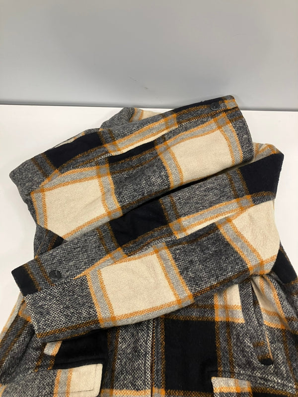 ヴィンテージ vintage 50's 50年代 Hall American SPORTSWEAR Robert Hall ウール系 チェック スポーツジャケット スイングトップ ブルゾン SERVAL ZIP   42 ジャケット ベージュ 101MT-5079