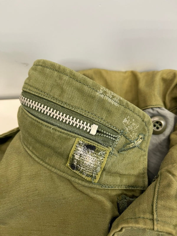 ミリタリー military ヴィンテージ Vintage 60s 68年製 M-65 フィールドジャケット グレーライナー 2nd ジャケット カーキ Sサイズ 101MT-4872