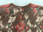 ニードルス Needles 22AW Mohair Cardigan Rose  モヘヤ ナイロン ニット セーター フロントボタン ローズ バラ LQ270 カーディガン 総柄 マルチカラー Mサイズ 104MT-308