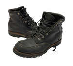 チペワ CHIPPEWA 6" BLACK MOCC RETRO BOOTS 6インチ ワークブーツ レザーブーツ 25061 メンズ靴 ブーツ ワーク ブラック 8 1/2 E 101-shoes1765