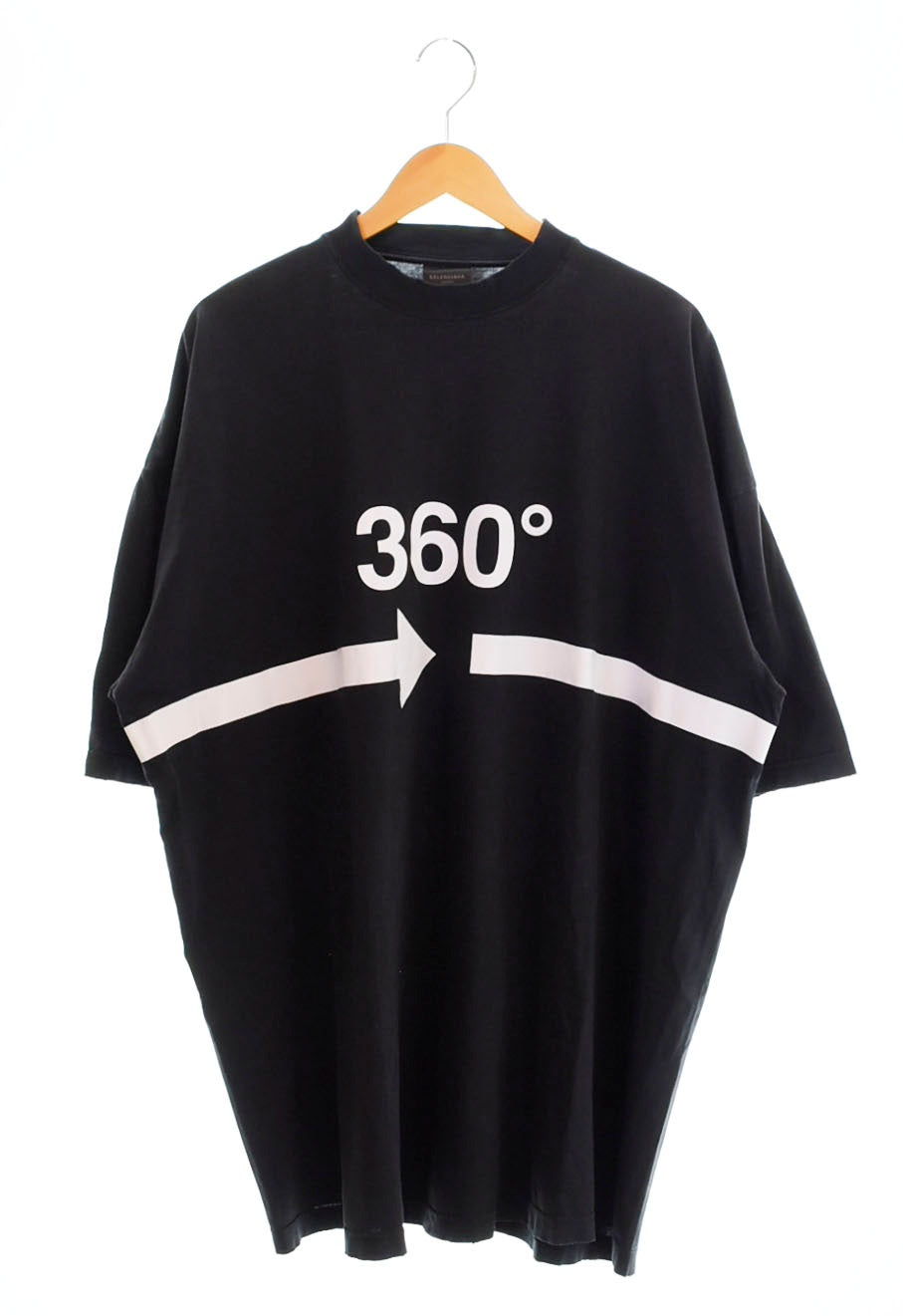 バレンシアガ BALENCIAGA 360 TUBULAR ダメージ加工Tシャツ Tシャツ 