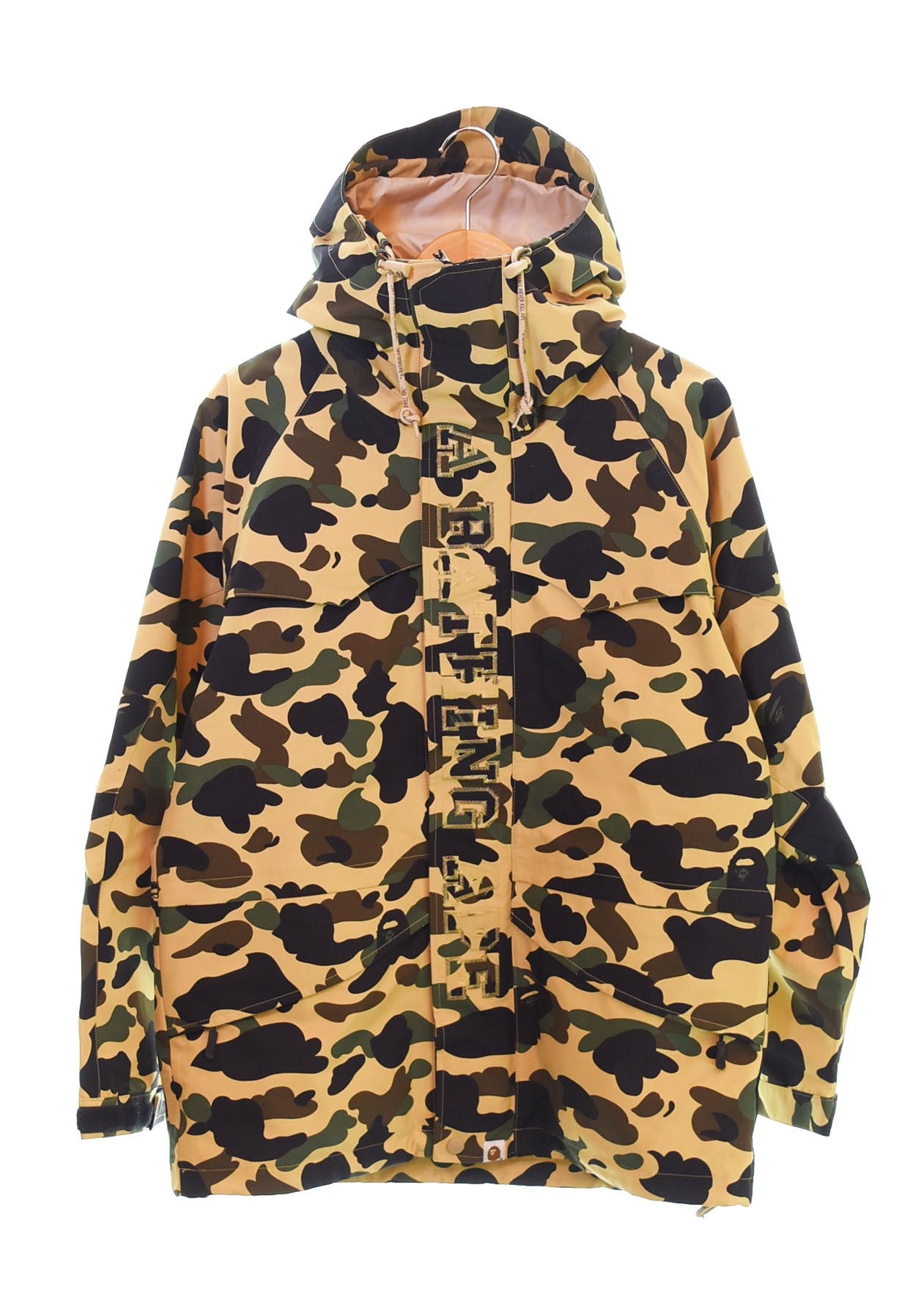 A BATHING APE 1stカモ GORE-TEX スノボジャケット L/エイプ
