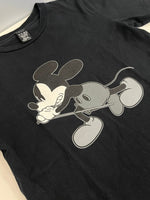 ナンバーナイン NUMBER (N)INE ×Disney ディズニー 復刻キャラクターTシャツ ミッキー 黒 11330456 サイズ2 Tシャツ ブラック 101MT-4638