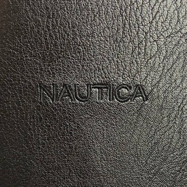 ノーティカ NAUTICA フェイクレザージャケット ブルゾン 233-1574 ジャケット ブラック Lサイズ 201MT-4235