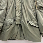 【曜日割引対象外】 ミリタリー MILITARY 70's US.ARMY N-3B LANCER 8415-00-376-1710 ジャケット カーキ Lサイズ 201MT-4696 VB