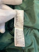 ラコステ LACOSTE バックステッチショートダウンジャケット 緑 BH4484 FR52 ジャケット グリーン 101MT-5011