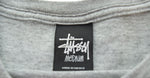 ステューシー STUSSY 8ボール 自由の女神像 フロントロゴ プリント 半袖Tシャツ グレー Tシャツ グレー Mサイズ 103MT-2431