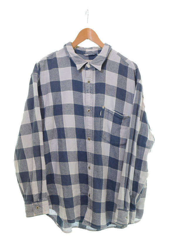 リーバイス Levi's Silver Tab OVERSIZED シルバータブ ネルシャツ ヘビネル ブロックチェック 長袖シャツ マルチカラー Lサイズ 103MT-3075