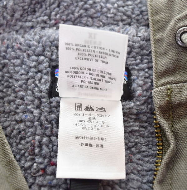 パタゴニア PATAGONIA 2010年製 ライトキャンバスフーディジャケット 27161 ジャケット カーキ LLサイズ 103MT-2773