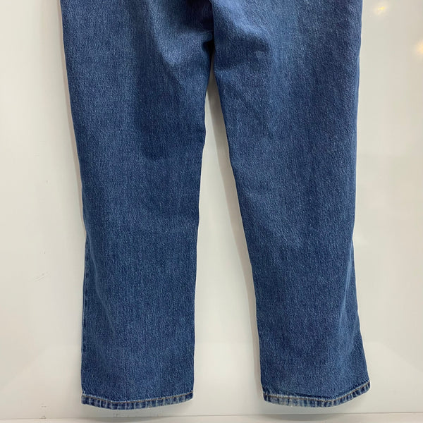 【曜日割引対象外】 ダブルアールエル RRL テーパード デニムパンツ USA製 R004 デニム ブルー 38/31サイズ 201MB-980 VB