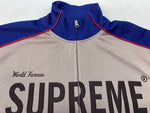 シュプリーム SUPREME World Famous Jacquard Track Jacket ワールド フェイマス ジャカード トラック ジャケット 灰 ジャケット ロゴ グレー Lサイズ 104MT-1525
