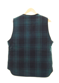 トロフィークロージング TROPHY CLOTHING MOUNTAIN WOOL VEST マウンテンウールベスト 緑 38 ベスト グリーン 103MT-1280