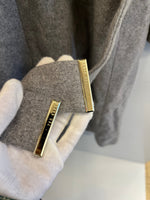 テッドベーカー Ted Baker 無地 コート グレー サイズ2 101LT-242