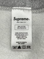 シュプリーム SUPREME 19AW BANDANA BOX LOGO HOODED バンダナ ボックスロゴ パーカー GRAY 炭 XL パーカ 刺繍 グレー 104MT-768