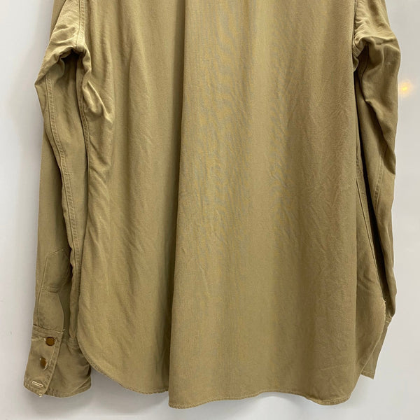 【曜日割引対象外】 ヴィンテージ vintage 40's FORBES ウエスタンシャツ 長袖シャツ ベージュ 201MT-4422 VB