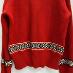 【曜日割引対象外】 グルービンハイ The GROOVIN HIGH ニット セーター レッド 2XLサイズ 201MT-4644 VB