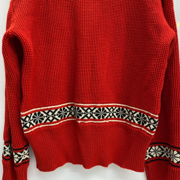 【曜日割引対象外】 グルービンハイ The GROOVIN HIGH ニット セーター レッド 2XLサイズ 201MT-4644 VB