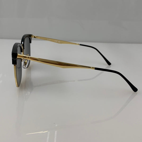 【中古】レイバン Ray-Ban 偏光サングラス 56□19 145 RB4418D 眼鏡・サングラス サングラス ブラック 201goods-734