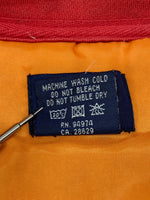 ステューシー STUSSY OLD 紺タグ ZIP JACKET ジップ ジャケット 赤 ジャケット 無地 レッド Lサイズ 104MT-1941