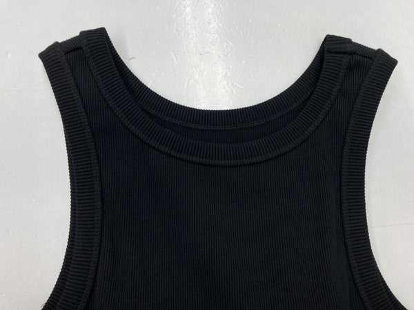 トゥデイフル TODAYFUL ドッキング ギャザー Docking Gather Onepiece ドレス Dress ノースリーブ カップイン 異素材 ドロストリング BLACK 黒 12310323 ワンピース 無地 ブラック SIZE38 104LT-150