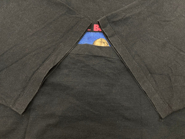 バンド band 90s 90年代 MR.BIG ミスター・ビッグ Bump Ahead バンT 音楽 両面プリント USA製 Hanes ヘインズ 黒 Tシャツ プリント ブラック Lサイズ 104MT-1833