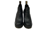 ドクターマーチン Dr.Martens HURSTON ハーストン チェルシーブーツ ヒール レザー MADE IN VIETNAM ベトナム製 BLACK 黒 AW006 KV11T レディース靴 ブーツ サイドゴア ブラック EU37 104S-919