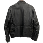 【曜日割引対象外】 ハーレーダビッドソン HARLEY-DAVIDSON シングル ライダースジャケット ジャケット ブラック 38サイズ 201MT-4500 VB