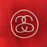 ステューシー STUSSY 90s オールド AUTHENTIC GEAR スタジャン ジャケット レッド Mサイズ 201MT-4744