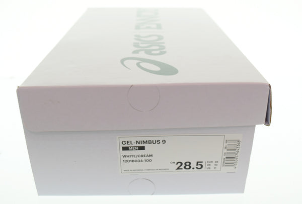 アシックス asics ENNOY Gel-Nimbus 9 エンノイ ゲルニンバス9 スニーカー 1201B034 メンズ靴 スニーカー ホワイト 28.5cm 103S-1344