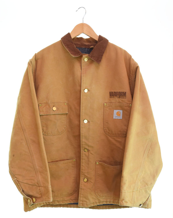 カーハート Carhartt ミシガンチョアコート Michigan Chore Coat ブランケット ジャケット ベージュ 103MT-2566
